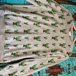 CACTUS SWEATER SIZE MEDIUM